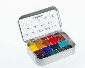 Stoneground Watercolour Palette - 14pc Landscape **ND**
