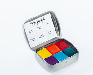 Stoneground Watercolour Palette - 6pc Summer **ND**