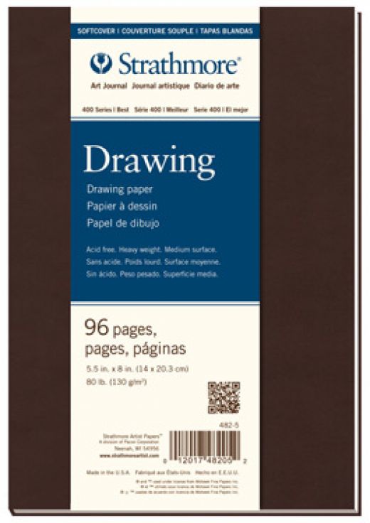 Strathmore 400 Drawing Medium Softcover 7.75" x 9.75"