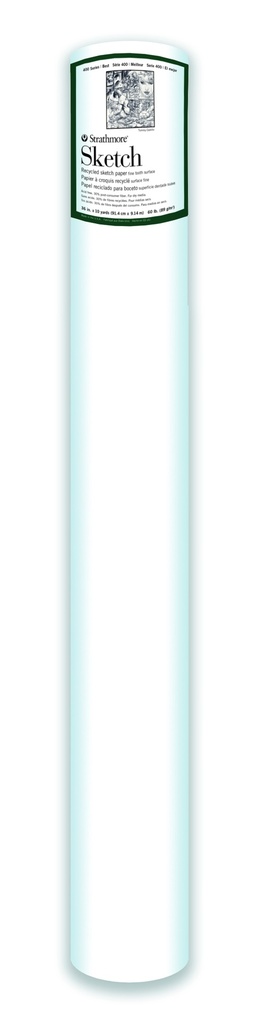 Strathmore 400 Recycled Sketch Roll 36"x10yds