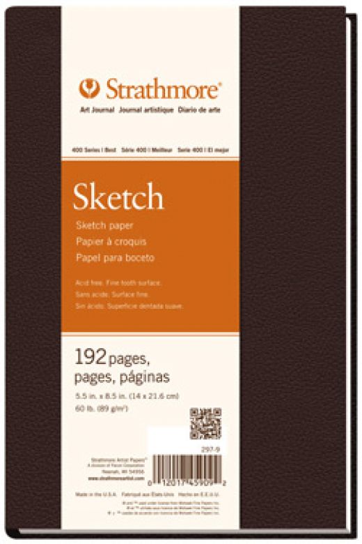 Strathmore 400 Sketch Hardbound 8.5"x11"