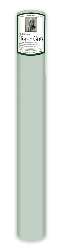 Strathmore 400 Toned Gray Roll 42"x10yds