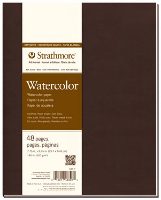 Strathmore 400 Watercolor Softcover 8"x5.5"