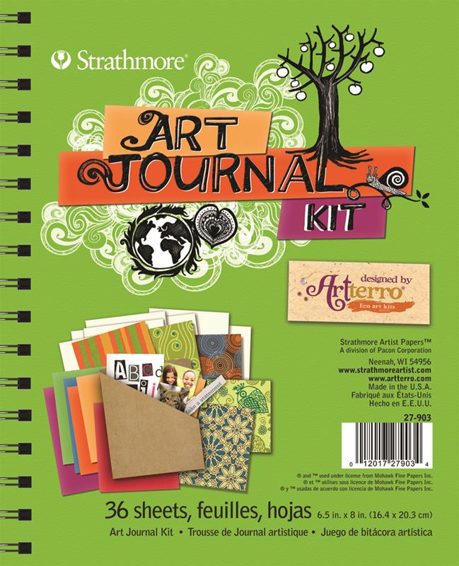 Strathmore Art Journal Kit Green 27-903