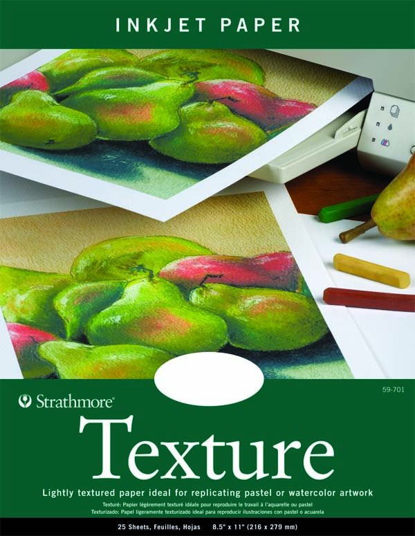 Strathmore Inkjet Paper Texture 8.5" x 11" 25 Shts