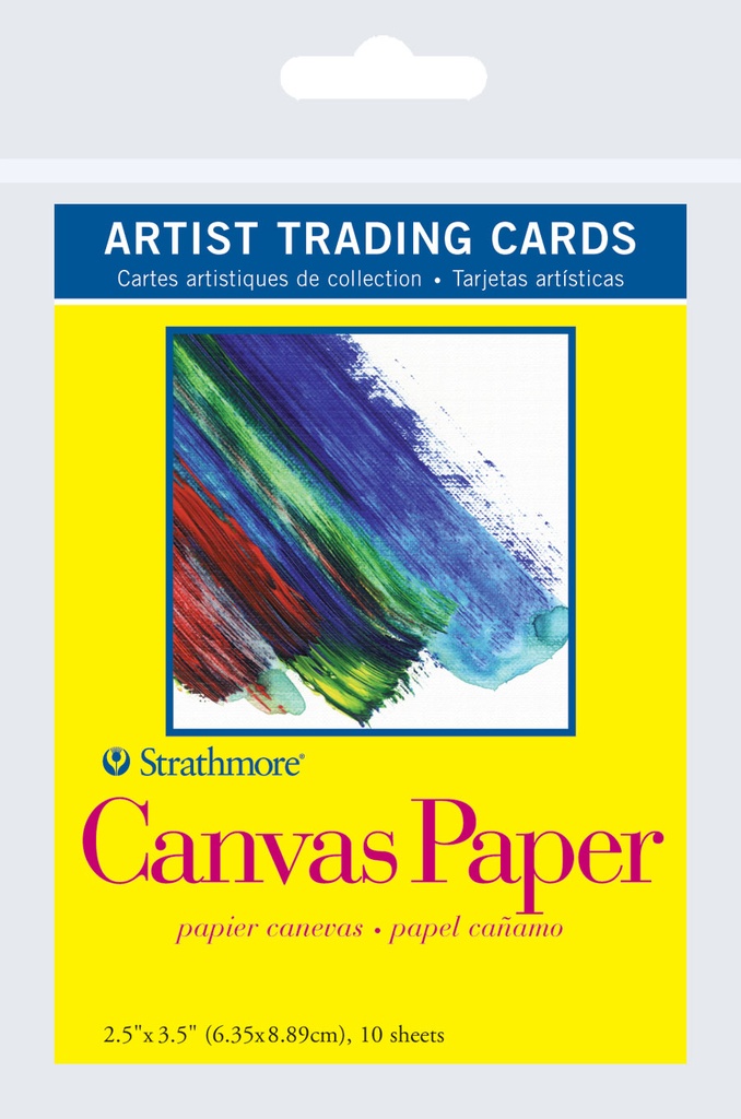 Strathmore Trading Cards 300 Canvas Paper