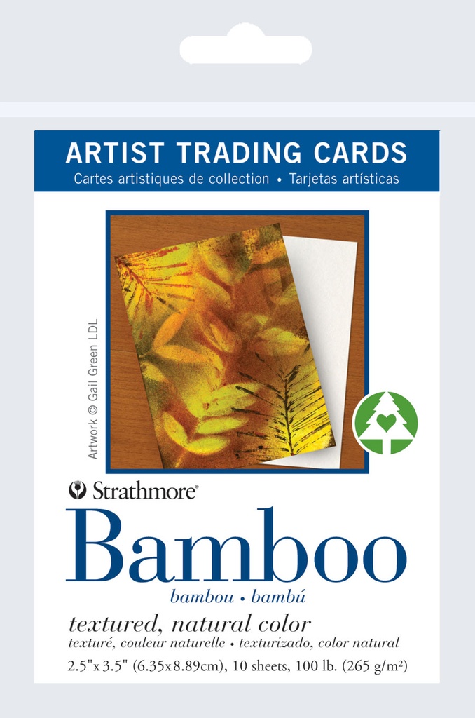 Strathmore Trading Cards Bamboo