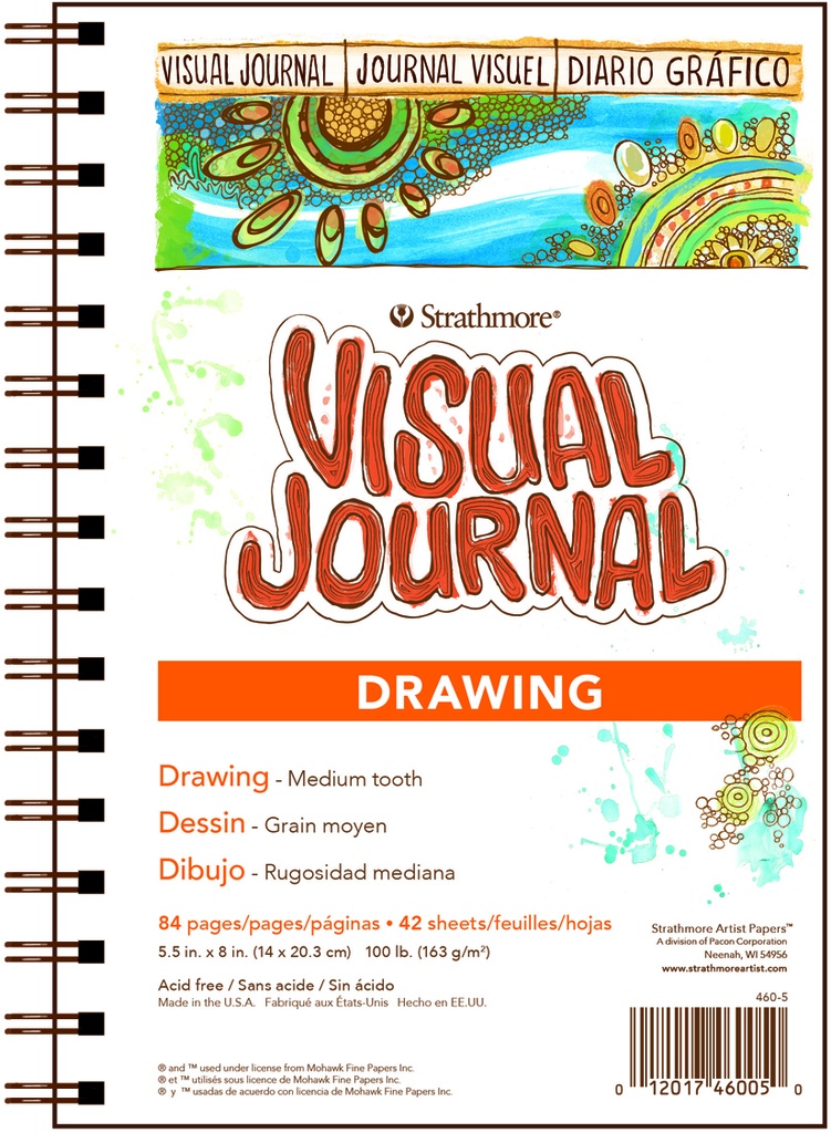 Strathmore Visual Journal 400 Drawing 5.5" x 8"