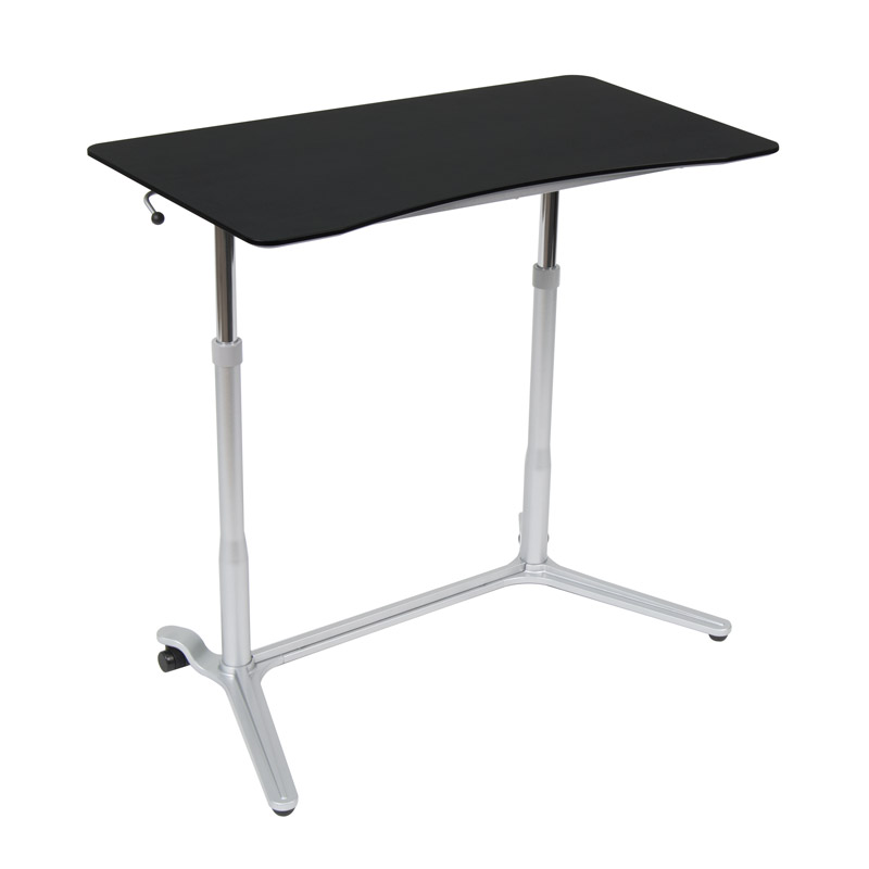 Studio Designs Sierra Adjustable Height Desk - Silver/Black**ND**