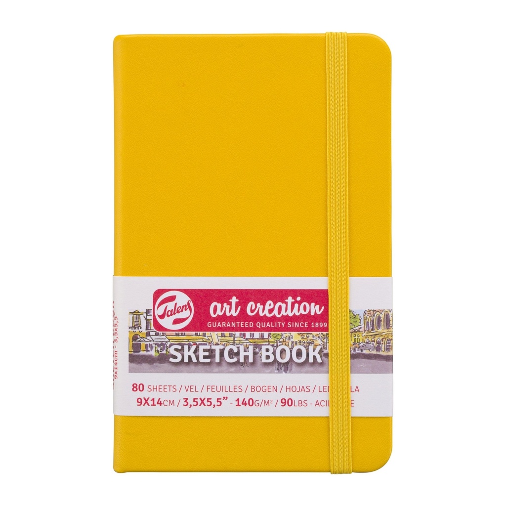 Talens Art Creation Sketch Book 3.5" x 5.5" Golden Yellow