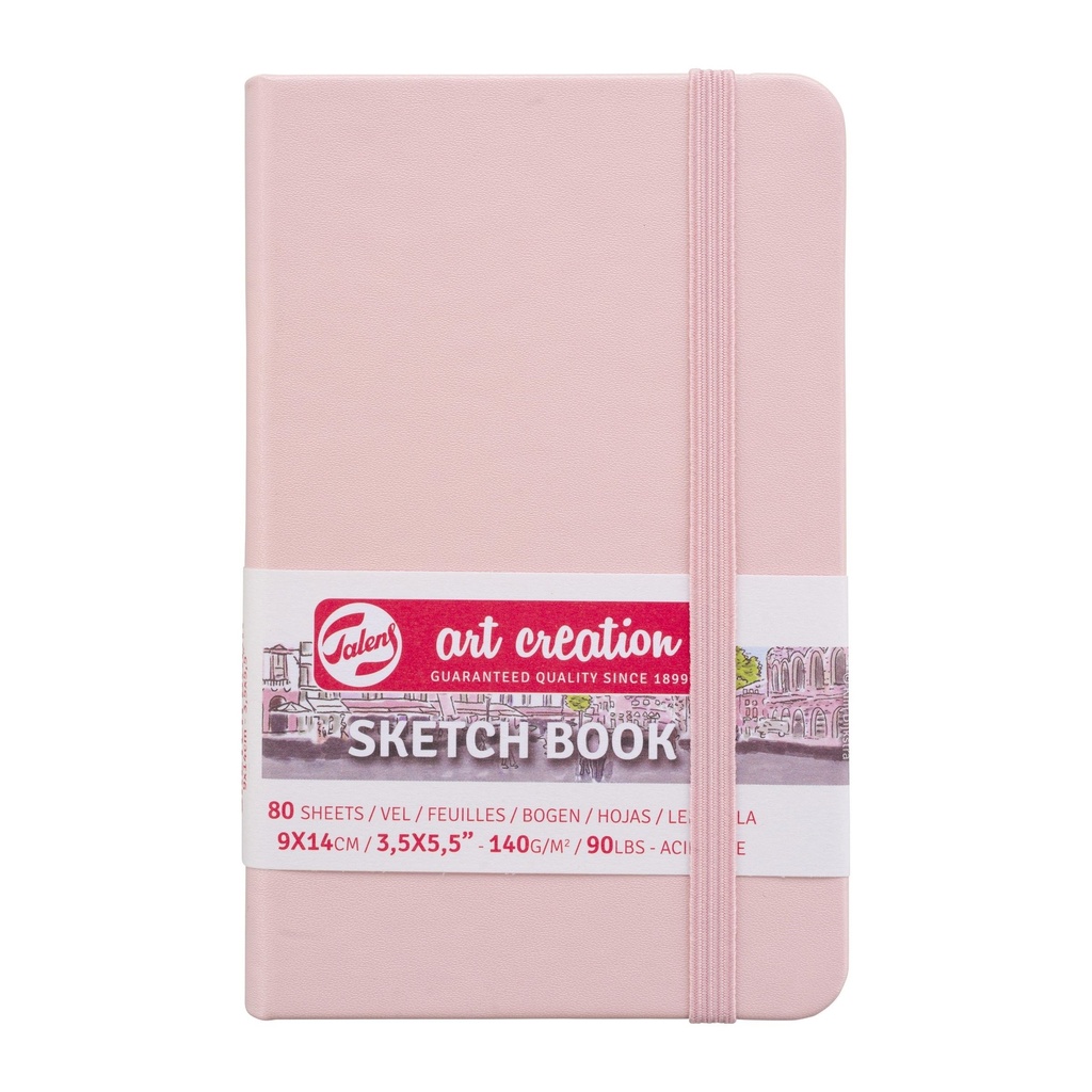 Talens Art Creation Sketch Book 3.5" x 5.5" Pastel Pink