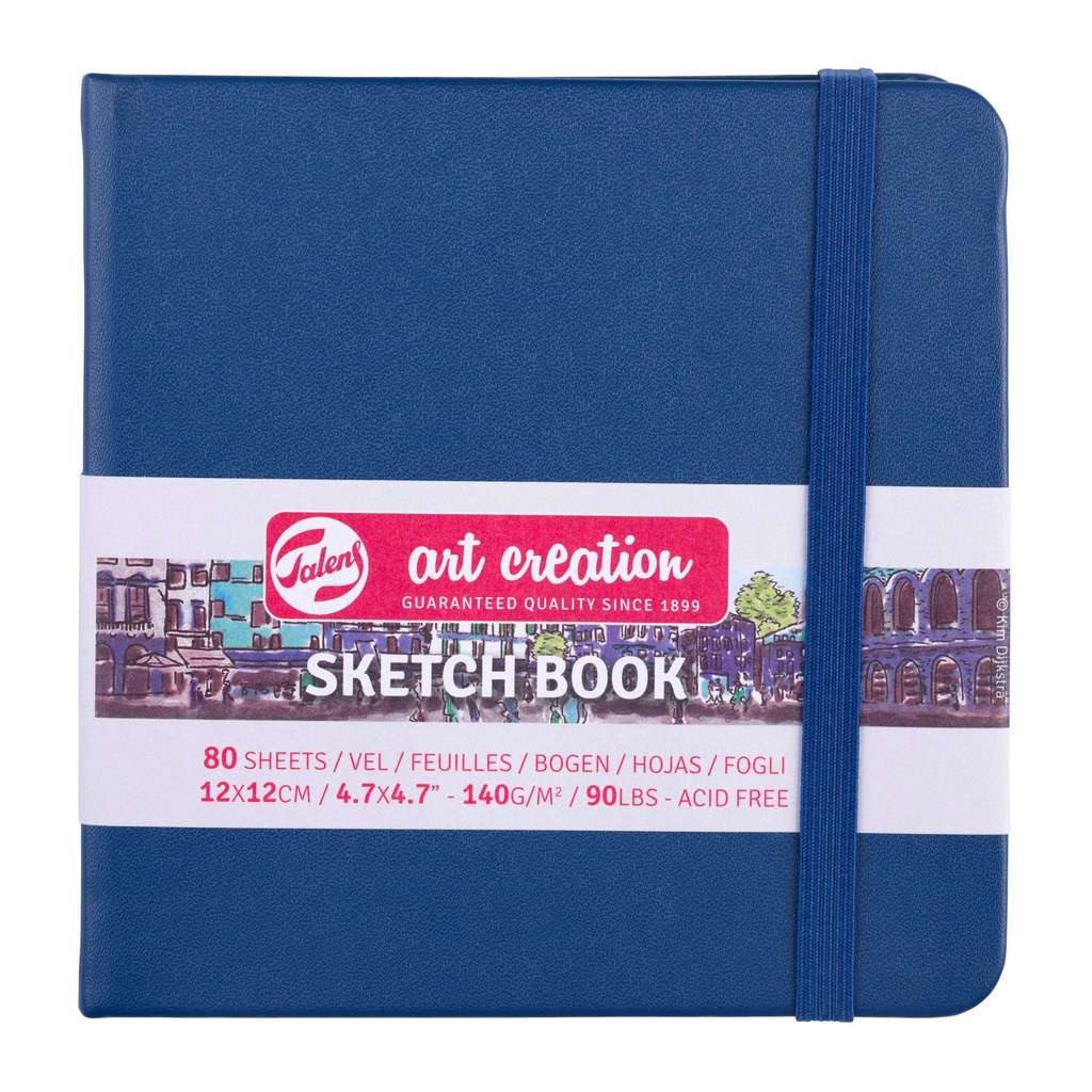 Talens Art Creation Sketch Book 4.7" x 4.7" Navy Blue