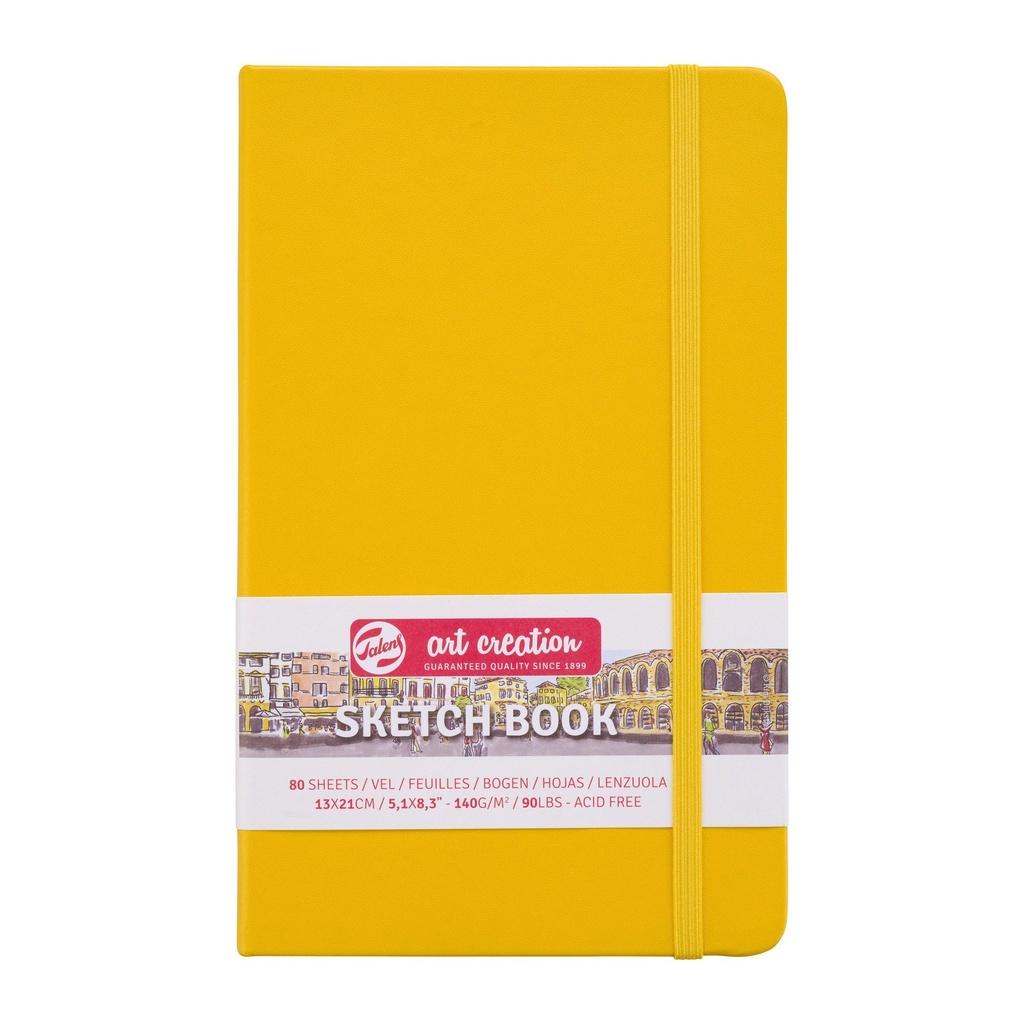 Talens Art Creation Sketch Book 5.1" x 8.3" Golden Yellow