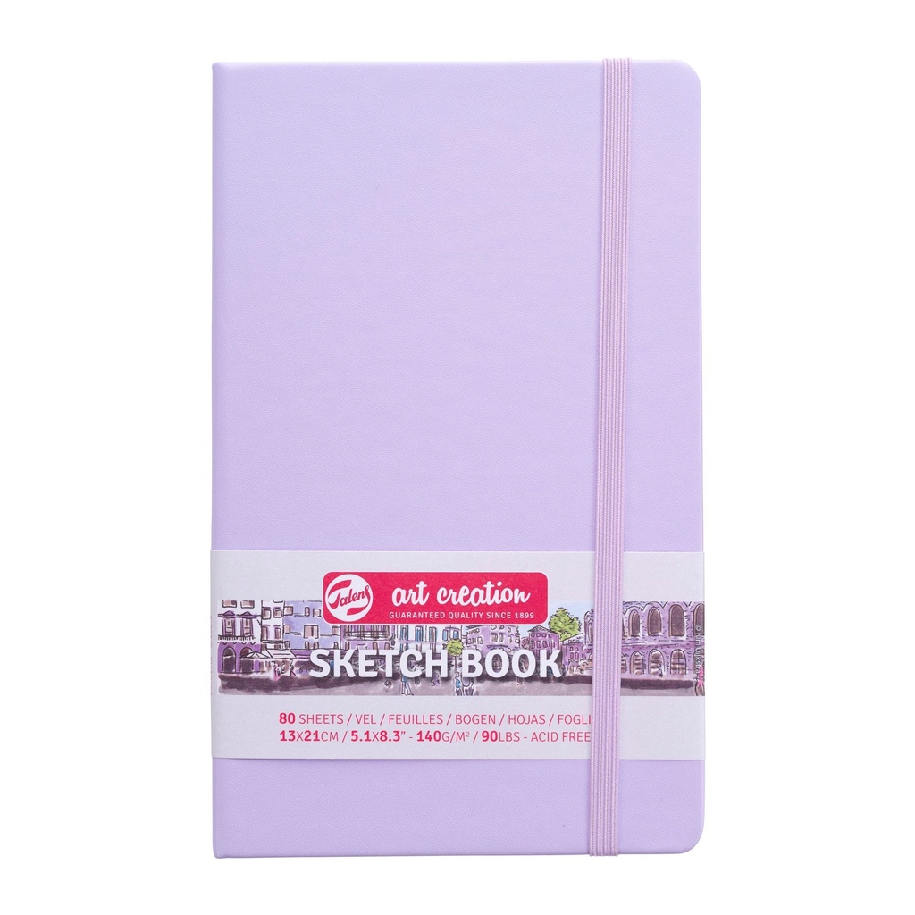 Talens Art Creation Sketch Book 5.1" x 8.3" Pastel Violet