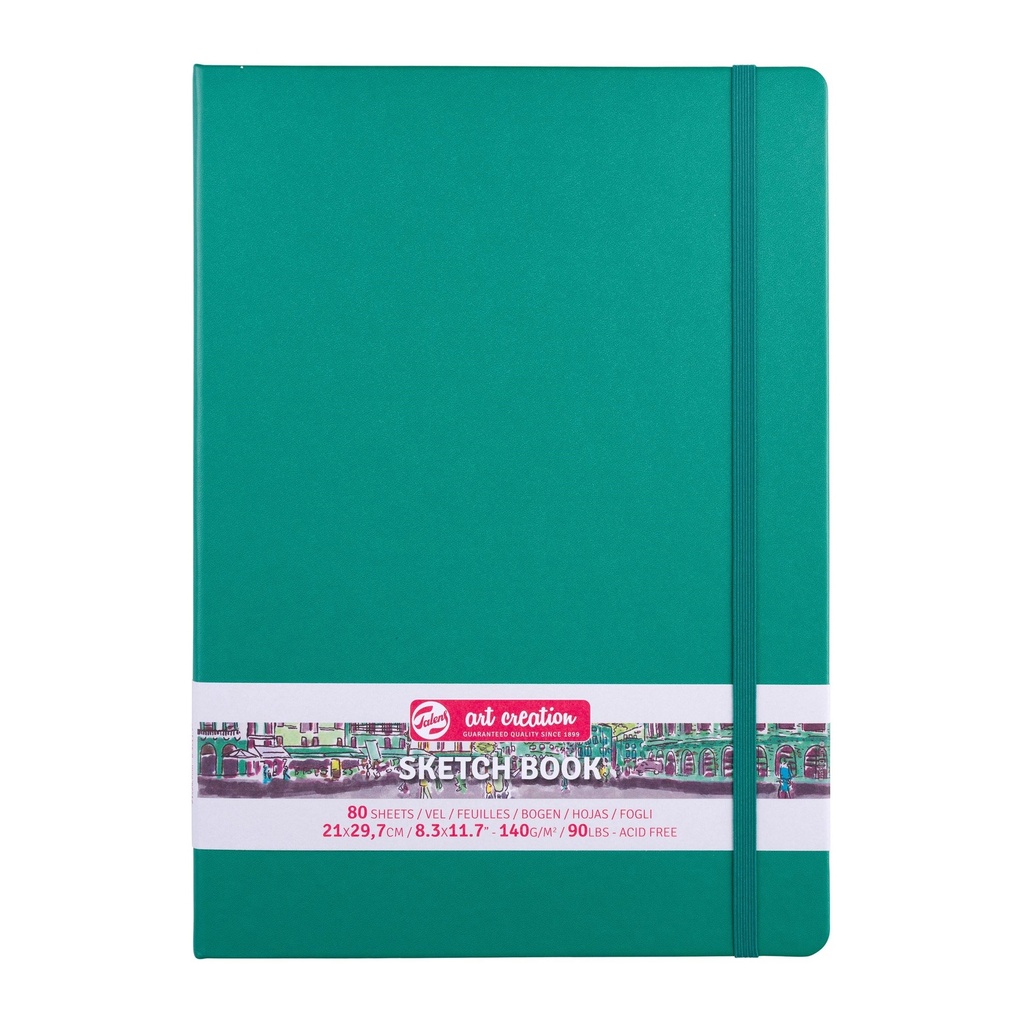 Talens Art Creation Sketch Book 8.3" x 11.7" Forest Green