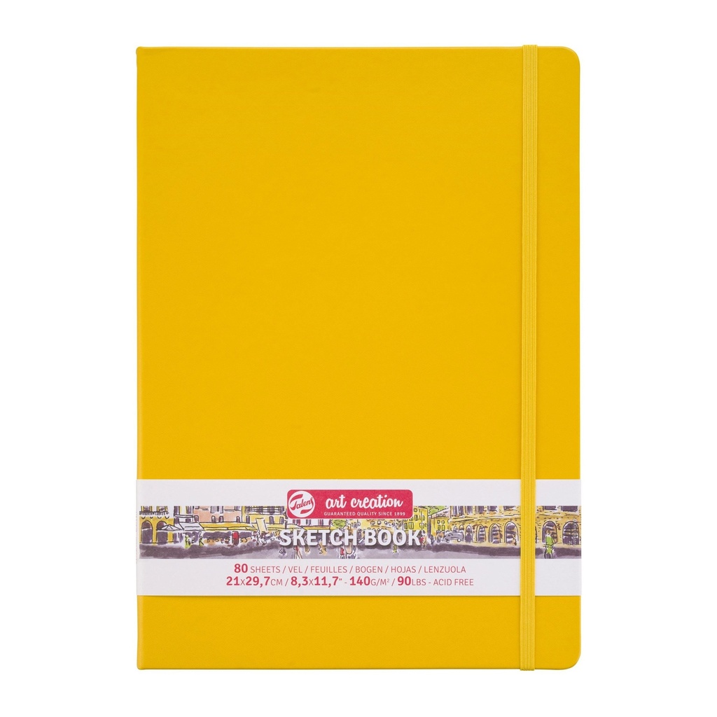 Talens Art Creation Sketch Book 8.3" x 11.7" Golden Yellow