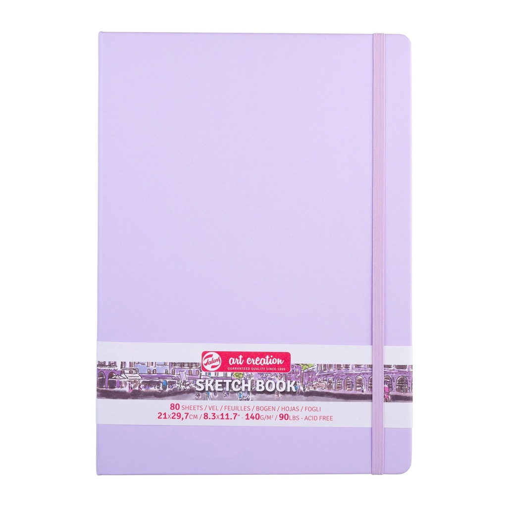 Talens Art Creation Sketch Book 8.3" x 11.7" Pastel Violet