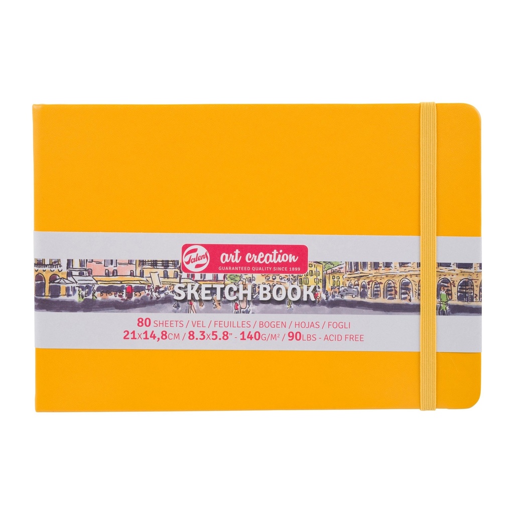 Talens Art Creation Sketch Book 8.3" x 5.8" Golden Yellow