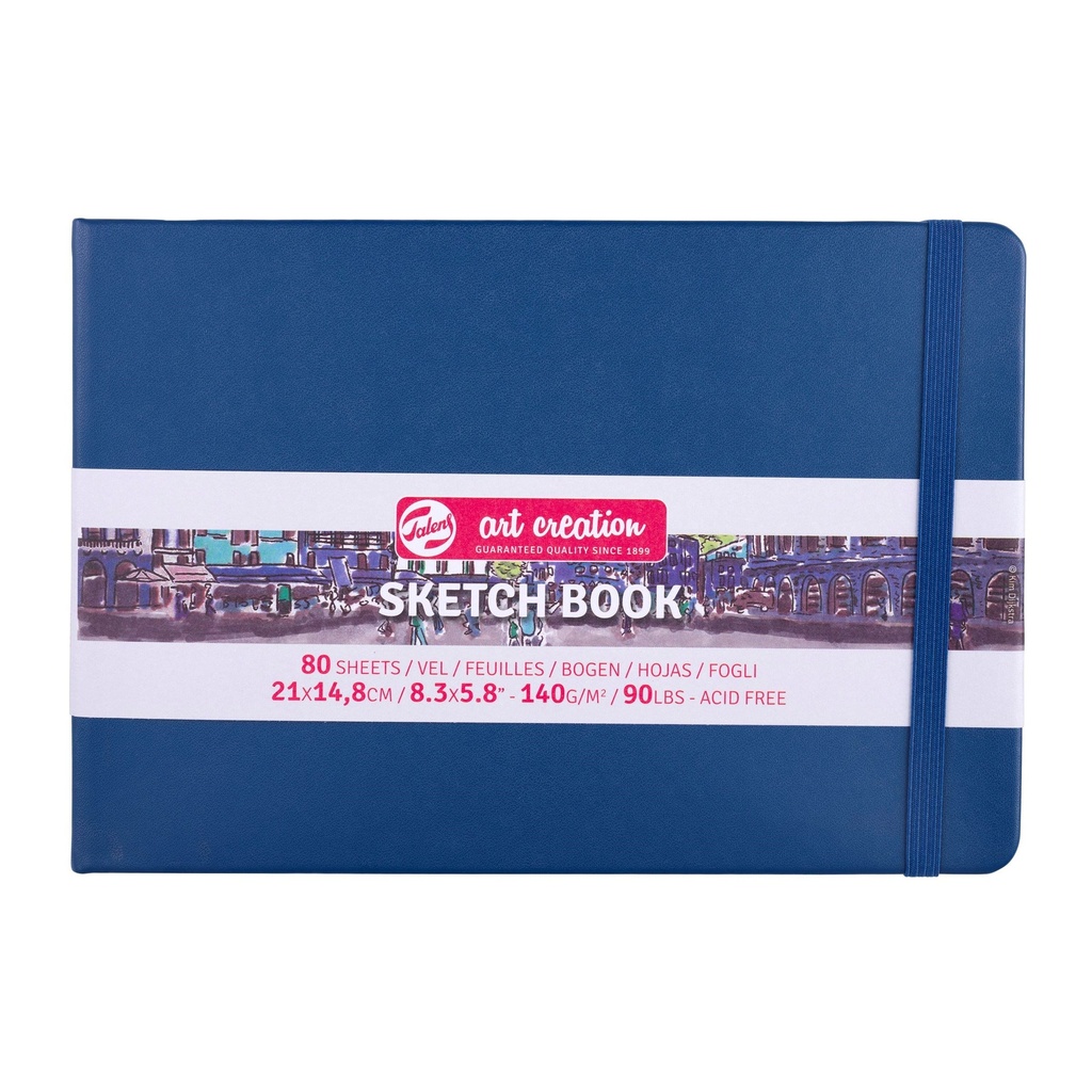 Talens Art Creation Sketch Book 8.3" x 5.8" Navy Blue