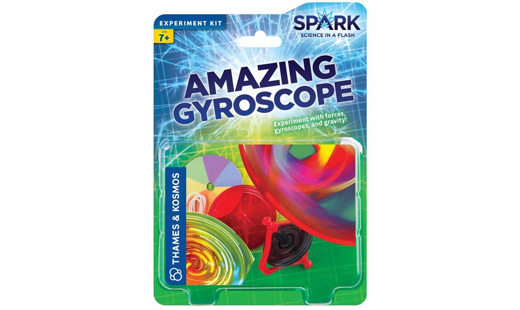 Thames & Kosmos Spark Experiment kit - Amazing Gyroscope **ND**