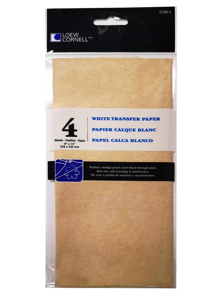 Transfer Paper White 9x13 HJ/LC