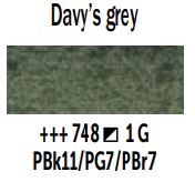 Van Gogh Watercolour Half-Pan Davy's Grey **ND**