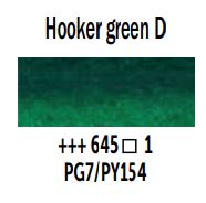 Van Gogh Watercolour Half-Pan Hooker Green Deep **ND**