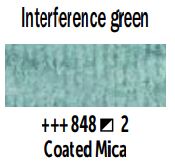 Van Gogh Watercolour Half-Pan Interference Green **ND**