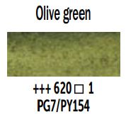 Van Gogh Watercolour Half-Pan Olive Green **ND**