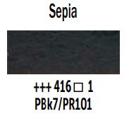 Van Gogh Watercolour Half-Pan Sepia **ND**