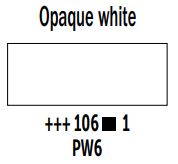 Van Gogh Watercolour Half-Pan White Extra Op **ND**