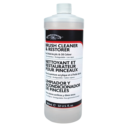 Winsor & Newton Brush Cleaner Restorer 32oz 960ml