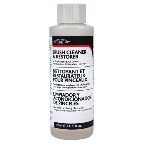 Winsor & Newton Brush Cleaner Restorer 4oz 120ml