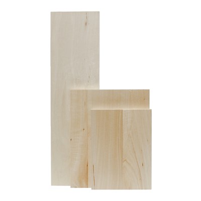 Walnut Hollow Basswood Rectangle Plaque 6"x8"