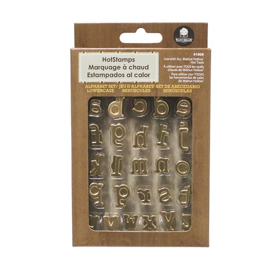 Walnut Hollow Hot Stamps Alpha Set LC **ND**