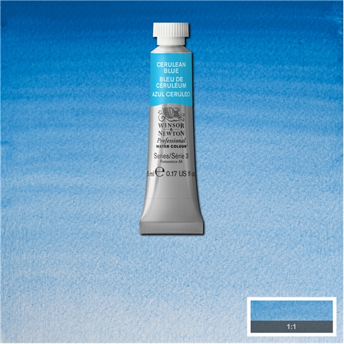Winsor & Newton Watercolour Professional 5ml Cerulean Blue RS S3