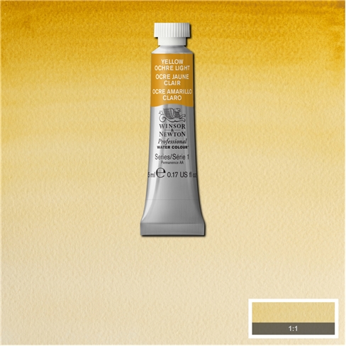 Winsor & Newton Watercolour Professional 5ml Yellow Ochre Light S1