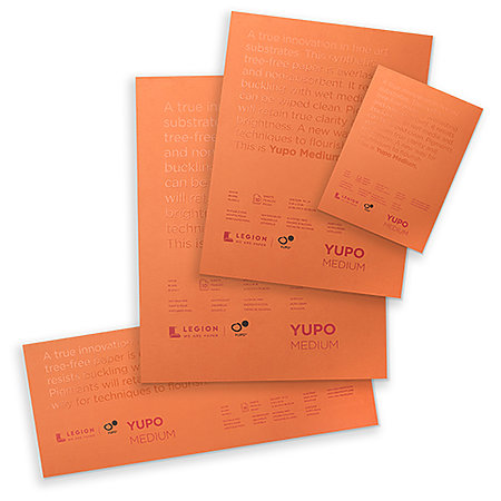 Yupo Pad Medium 9" x 12" 74lb (10 Sheets)