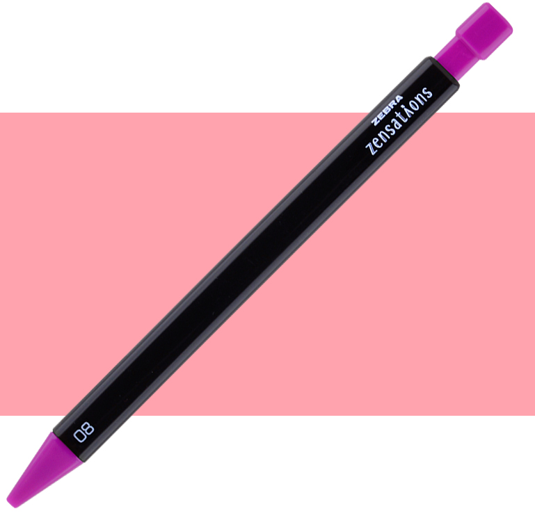 Zebra Mechanical Coloured Pencil Blush Pink #22