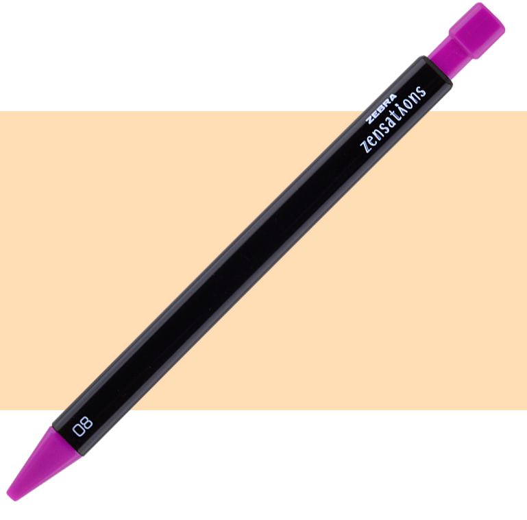 Zebra Mechanical Coloured Pencil Light Peach #20