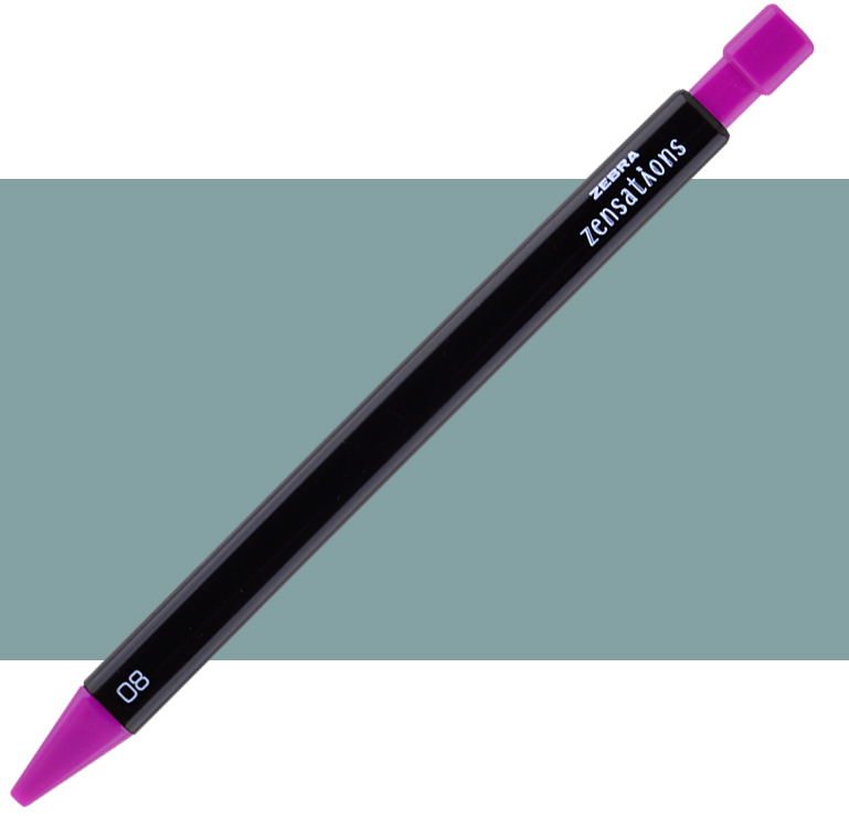 Zebra Mechanical Coloured Pencil Steel Grey #14