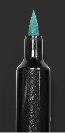 Zebra Metallic Brush Pen Green