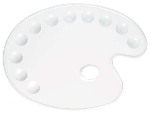 Palette Plastic Oval 11 Well