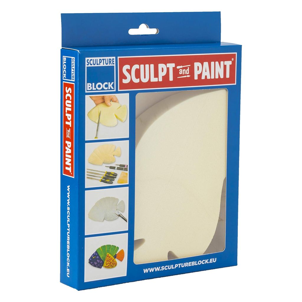 Sculpture Block Sculpt and Paint Fish *ND*