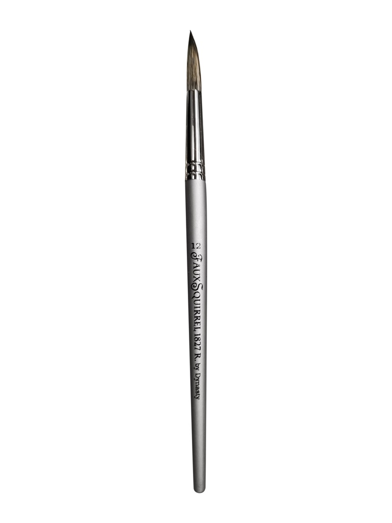 Dynasty Brush Faux Squirrel 1827R-12 Round **ND**