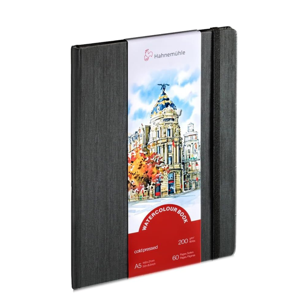 Hahnemühle Watercolour Book CP 95lbs A5 Portrait