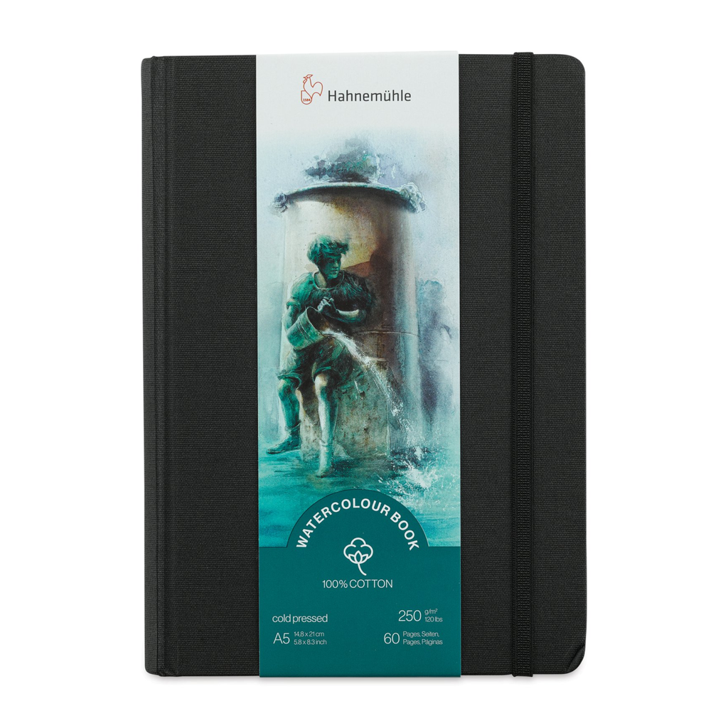 Hahnemühle Watercolour Book CP 120lbs A5 Portrait