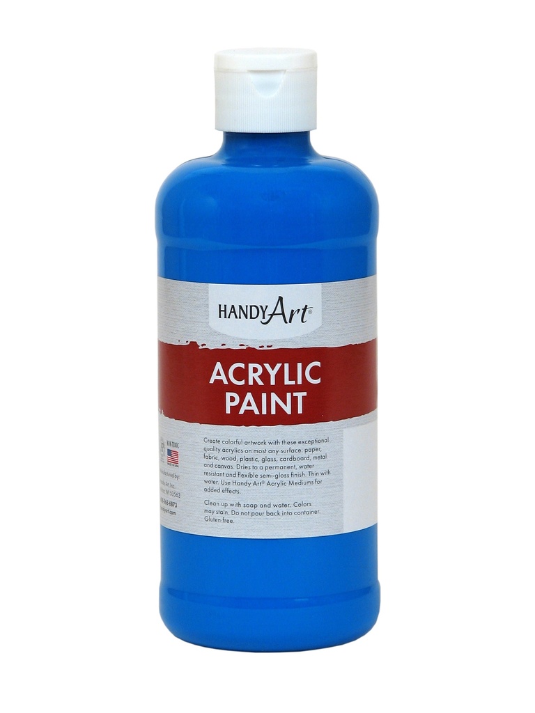 Handy Art Acrylic Paint 16oz Cobalt Blue **ND**