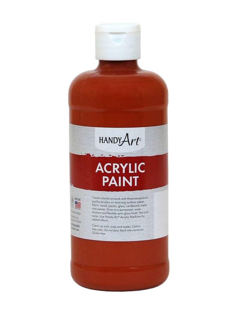 Handy Art Acrylic Paint 16oz Venetian Red **ND**