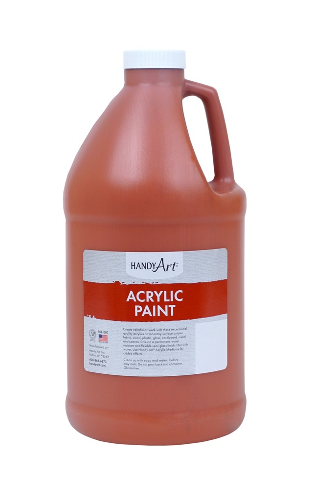 Handy Art Acrylic Paint 1/2 Gallon Venetian Red **ND**
